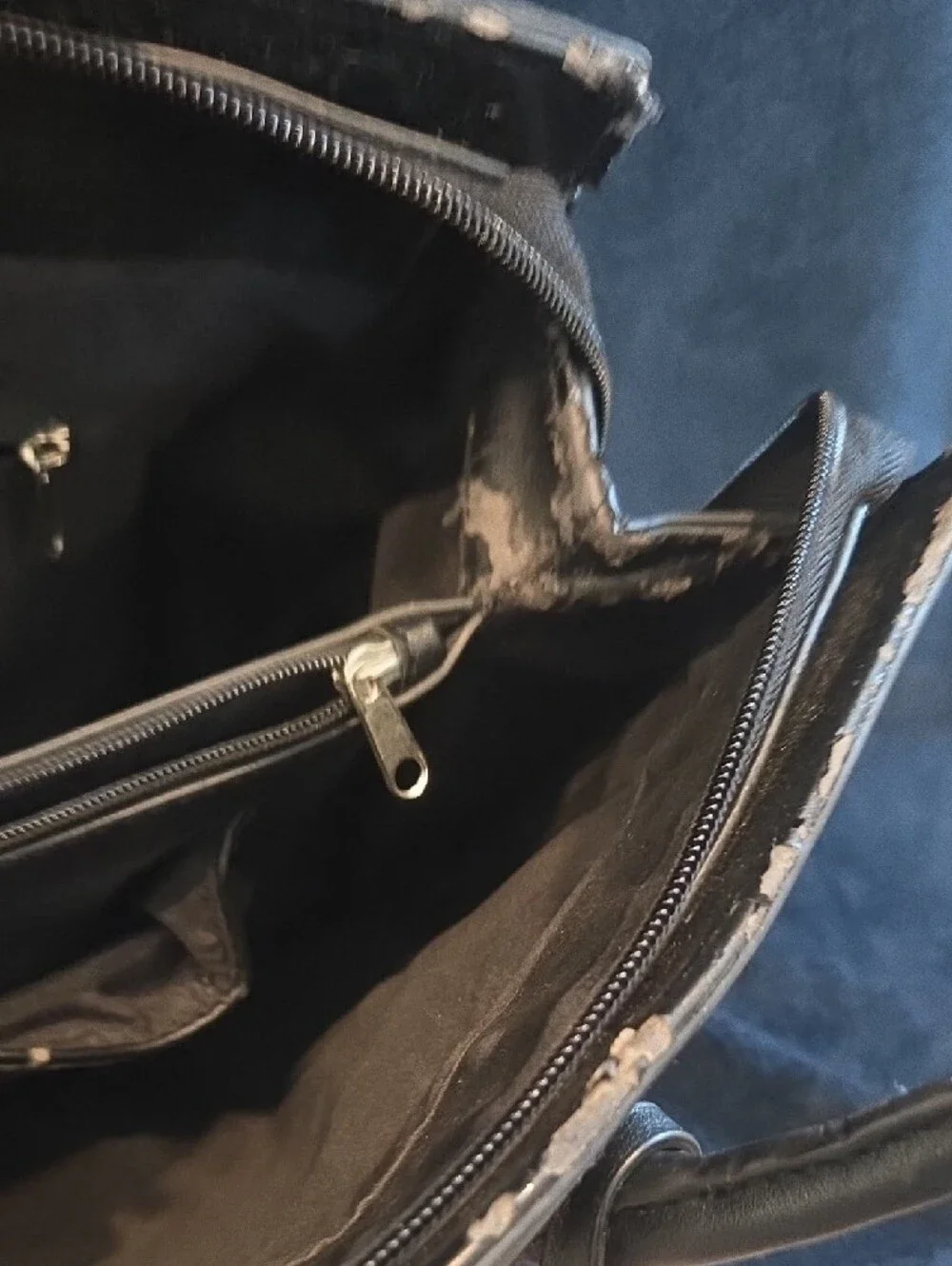 Elegant Black Structured Satchel with Gold Hardware